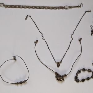 Oxidized Silver Ethnic Jewelry Assortment
